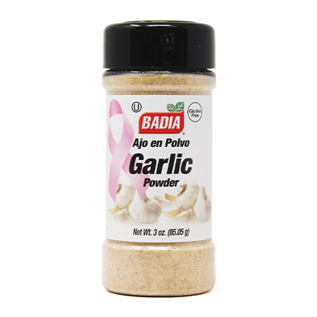 Badia Garlic Powder Ajo en powder 3 oz. (85.05g)