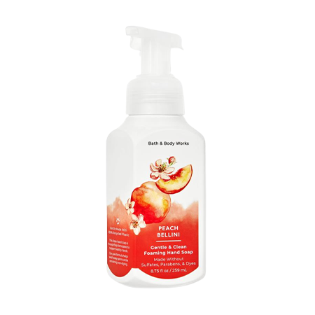 Peach-Bellini-Gentle-Clean-Foaming-Hand-Soap-259-mL
