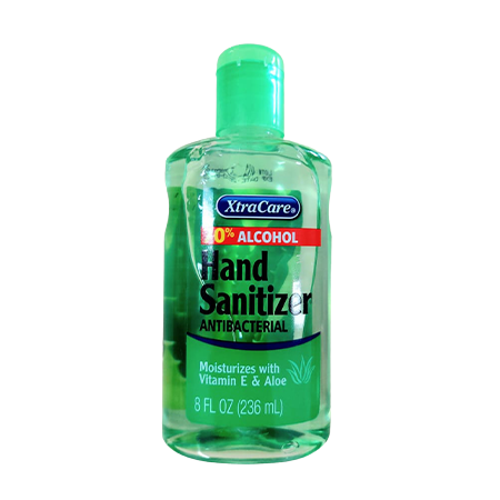 XtraCare Hand Sanitizer is an ethyl alcohol-based hand sanitizer that kills 99.9% of germs. The added moisturizing vitamin E prevents hands from becoming chapped and dried out, leaving hands feeling moisturized and soft. Great to use when soap and water are not readily available Kills 99.9% of germs