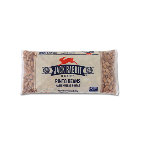 Jack Rabbit Pinto Beans, 16 oz